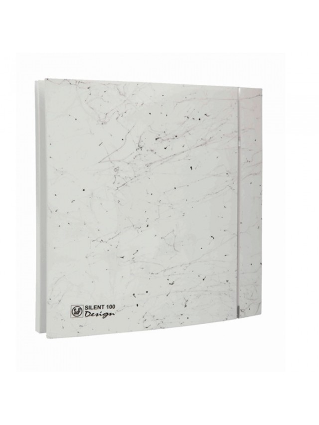 Ventilator de extracție pentru baie Soler & Palau Silent 100 CRZ Marble White Design 4C